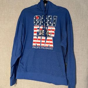 Hoodie Sweatshirt. Pacific Palisades. NWOT